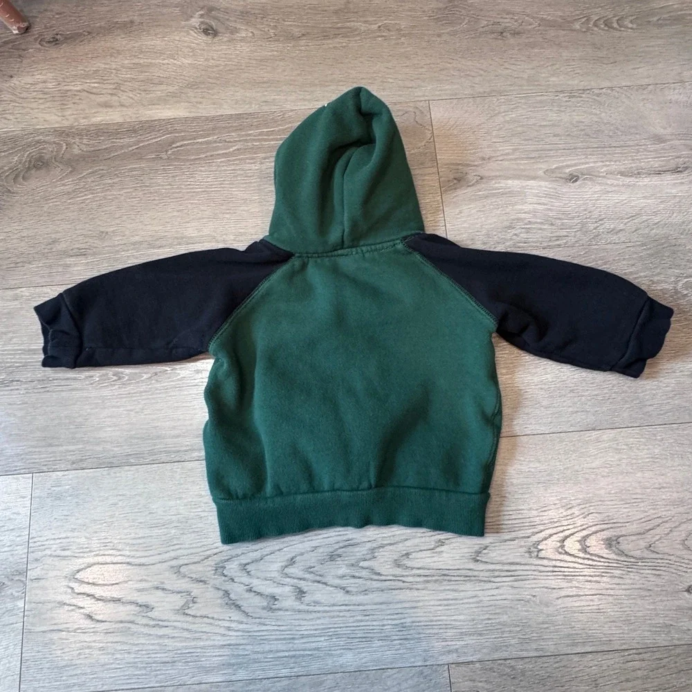 Colosseum Michigan State Spartans Infant Full Zip Hoodie Green Black 12-18M